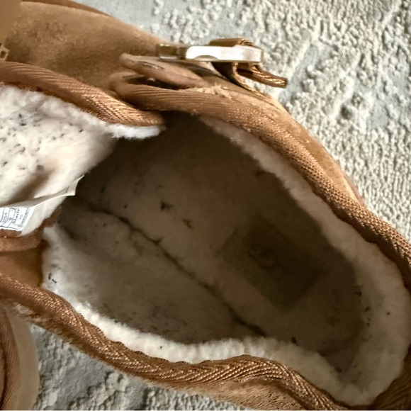 UGG Neumel Snapback Suede leather Chukka short Boots Chestnut Brown pull on 9 main image 8
